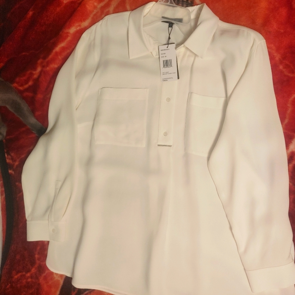 Lafayette 148 100% Silk blouse